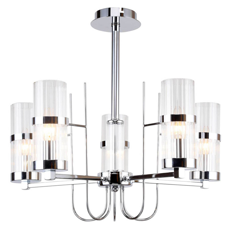 Люстра Circle Dance Glass Chrome