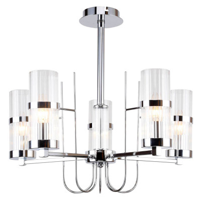 Люстра Circle Dance Glass Chrome