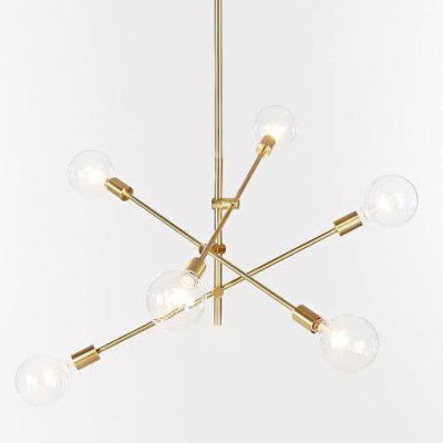 Люстра Cliff Pendant 6 плафонов