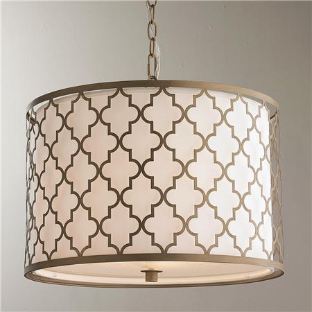 Люстра Contempo Arabesque Convertible Drum Pendant