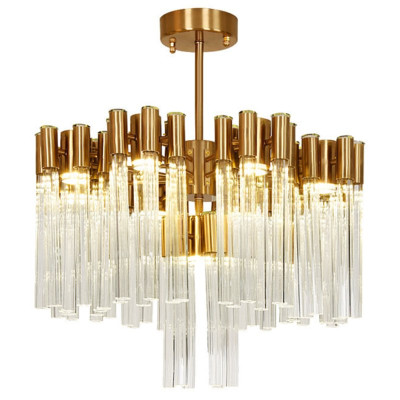 Люстра Contemporary chandelier crystal brass 65
