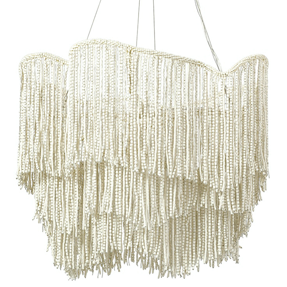 Люстра Cream Color Beads Fringe Chandelier