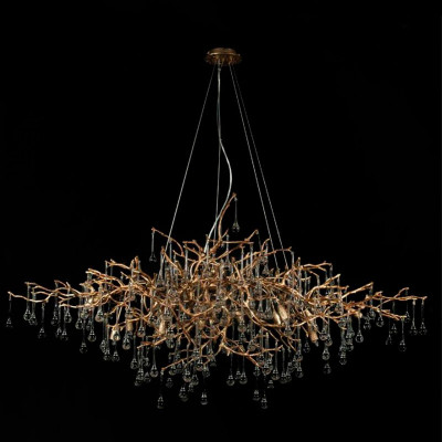 Люстра Crystal Drops Gold