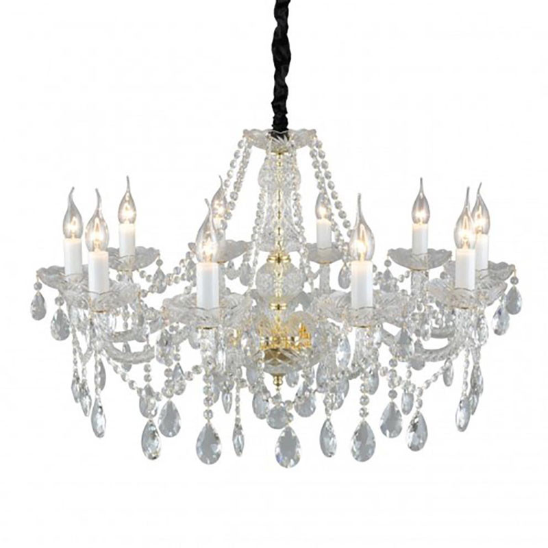 Люстра Crystal Lights Золотая