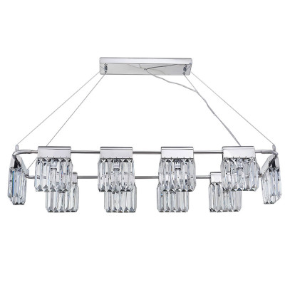 Люстра Crystal Pendants chrome 10