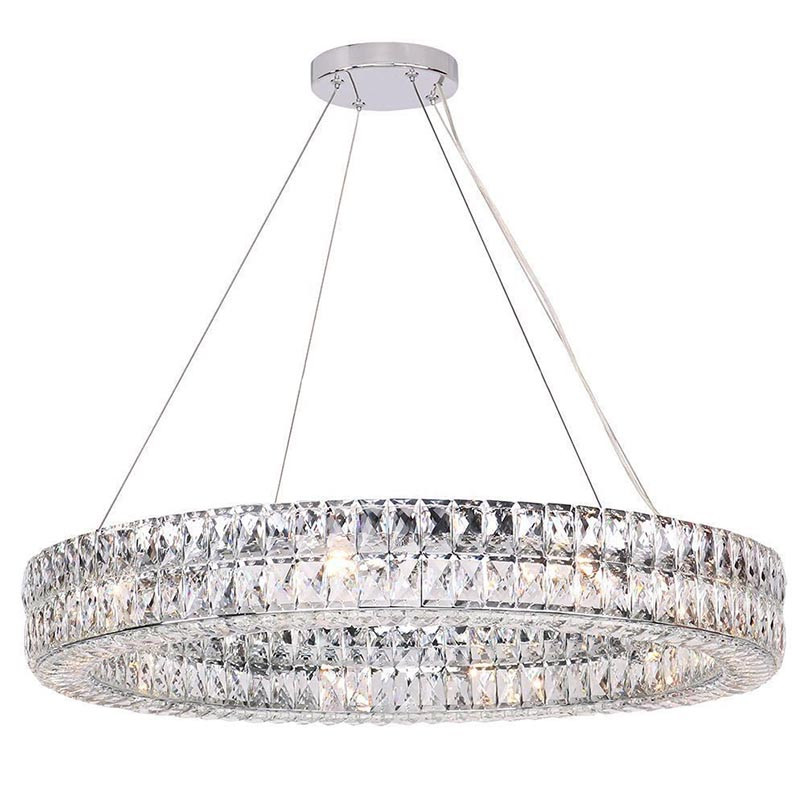 Люстра Crystal Regena Chrome Chandelier 18