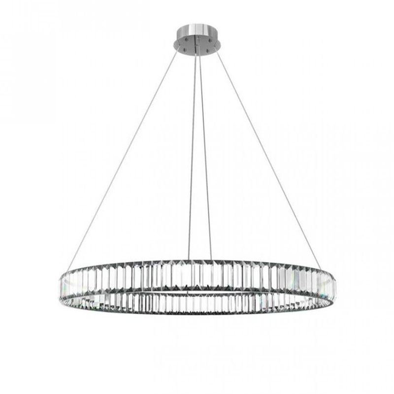 Люстра Crystal Ring Silver диаметр 80