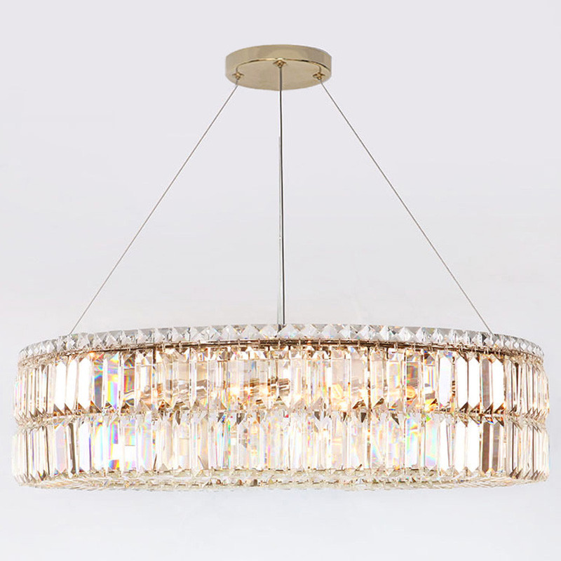 Люстра Darleen Crystal Gold Chandelier 17