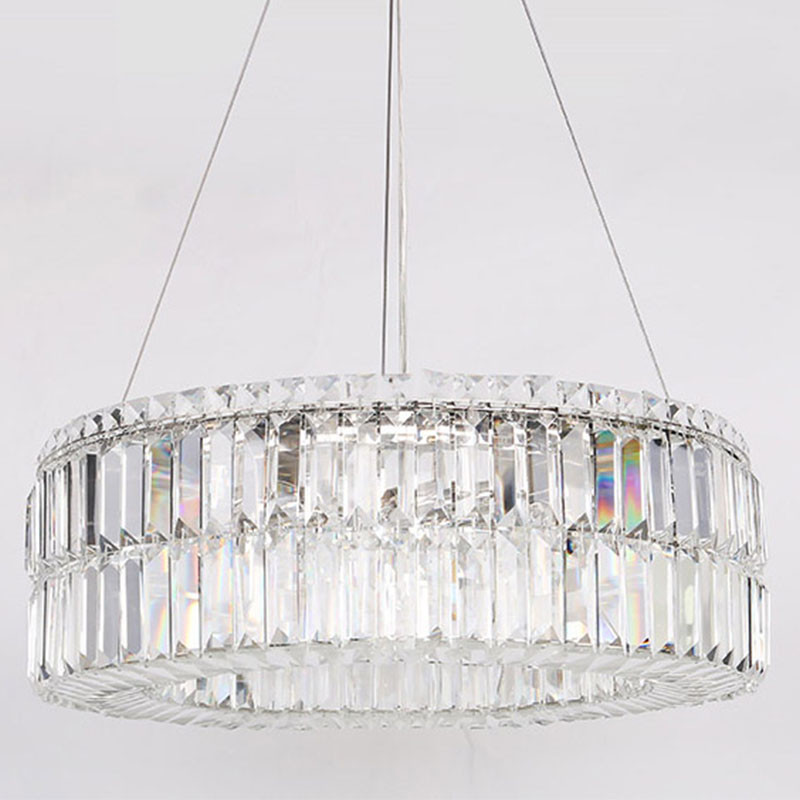 Люстра Darleen Crystal Nickel Chandelier 12