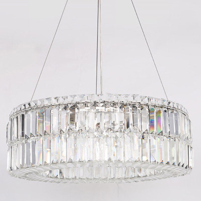Люстра Darleen Crystal Nickel Chandelier 12
