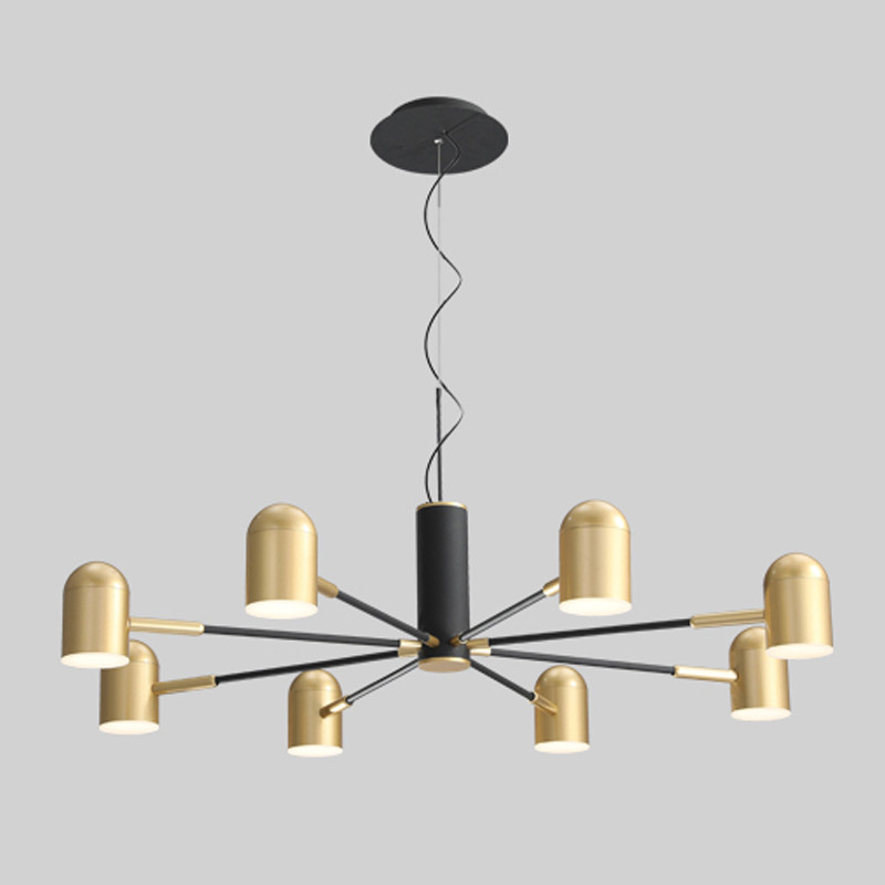Люстра Desi Loft Chandelier Gold