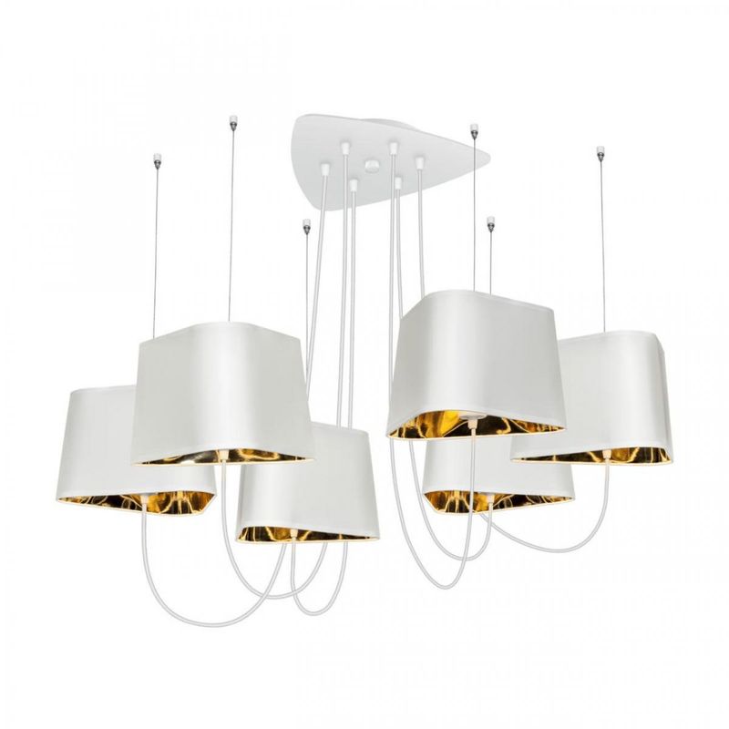 Люстра Designheure Lighting White 6 плафонов