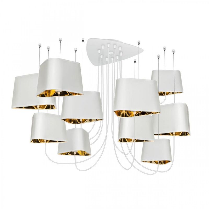 Люстра Designheure Lighting White Grand Nuage10 плафонов