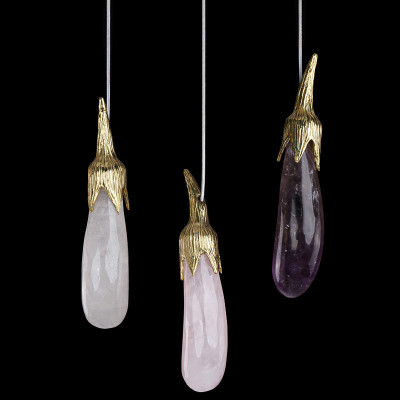 Люстра Eggplant Chandelier circle