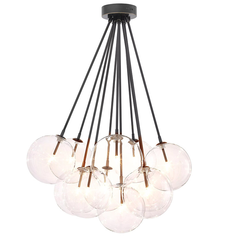 Люстра Eichholtz Ceiling Lamp Molecule Bronze