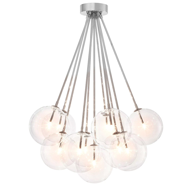 Люстра Eichholtz Ceiling Lamp Molecule Nickel