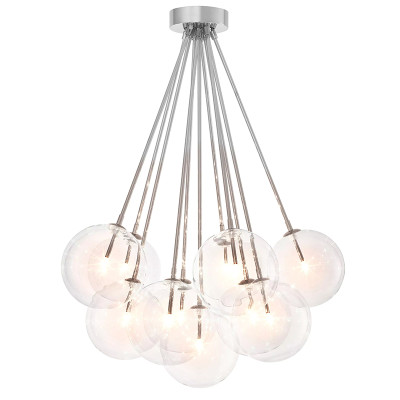 Люстра Eichholtz Ceiling Lamp Molecule Nickel