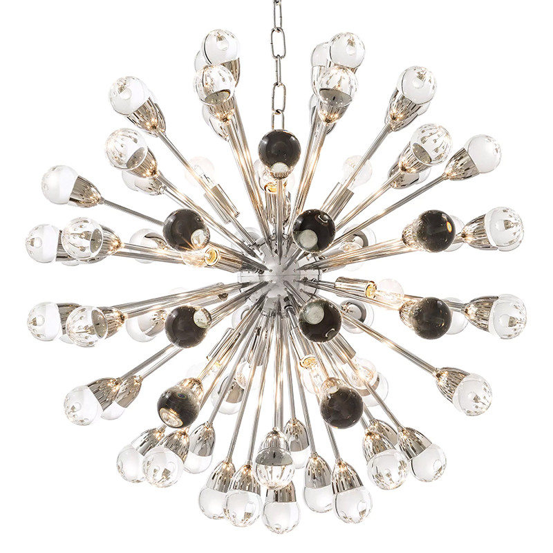 Люстра Eichholtz Chandelier Anto L Nickel