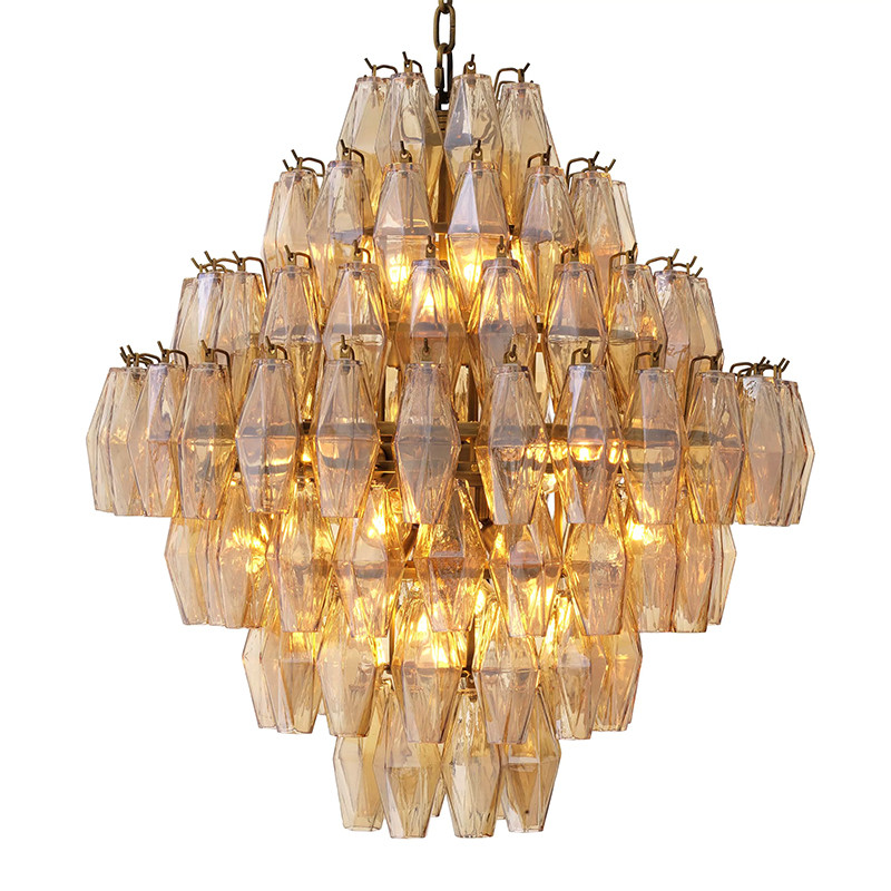 Люстра Eichholtz Chandelier Benini L Amber