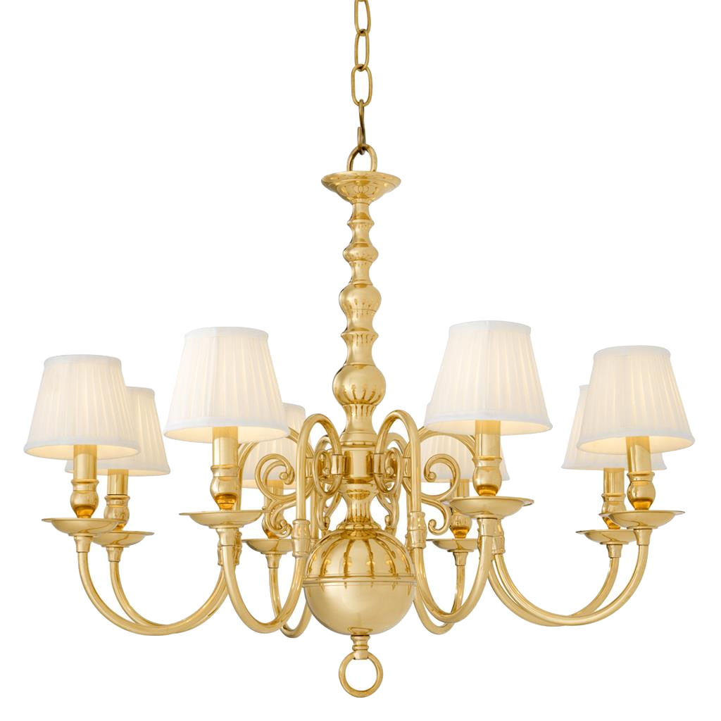 Люстра Eichholtz Chandelier Bourbon Brass