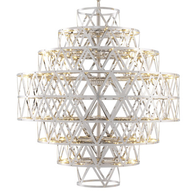 Люстра Eichholtz Chandelier Clinton Nickel