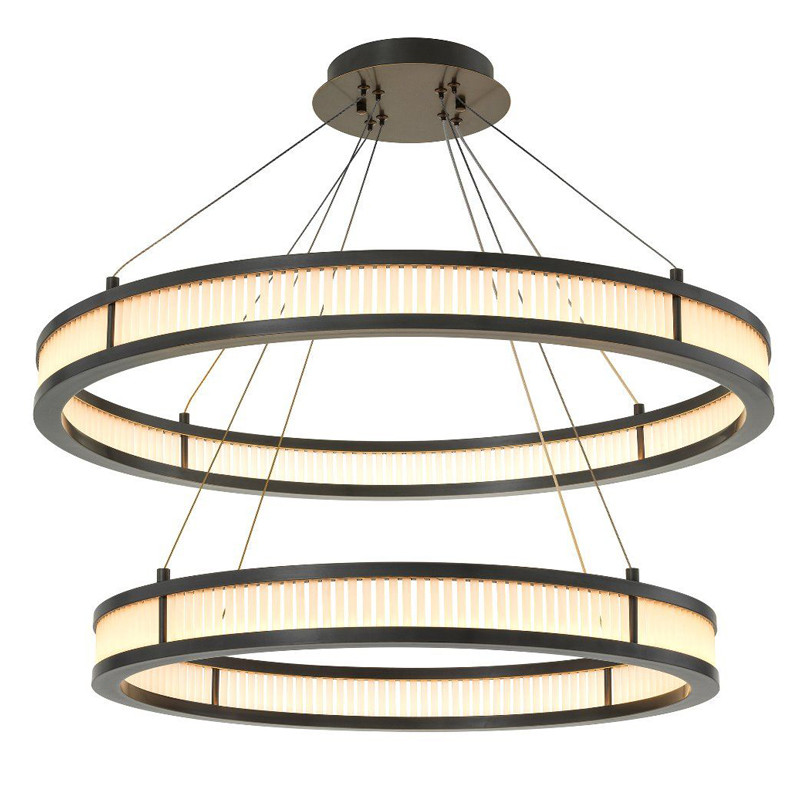 Люстра Eichholtz Chandelier Damien Double Bronze