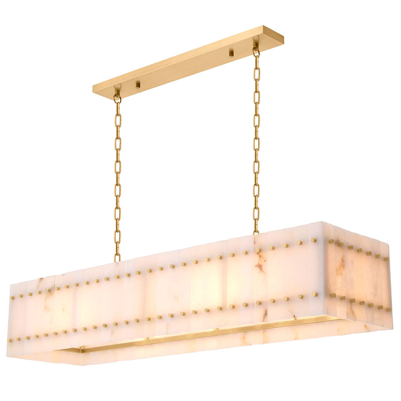 Люстра Eichholtz Chandelier Ruby Rectangular Alabaster