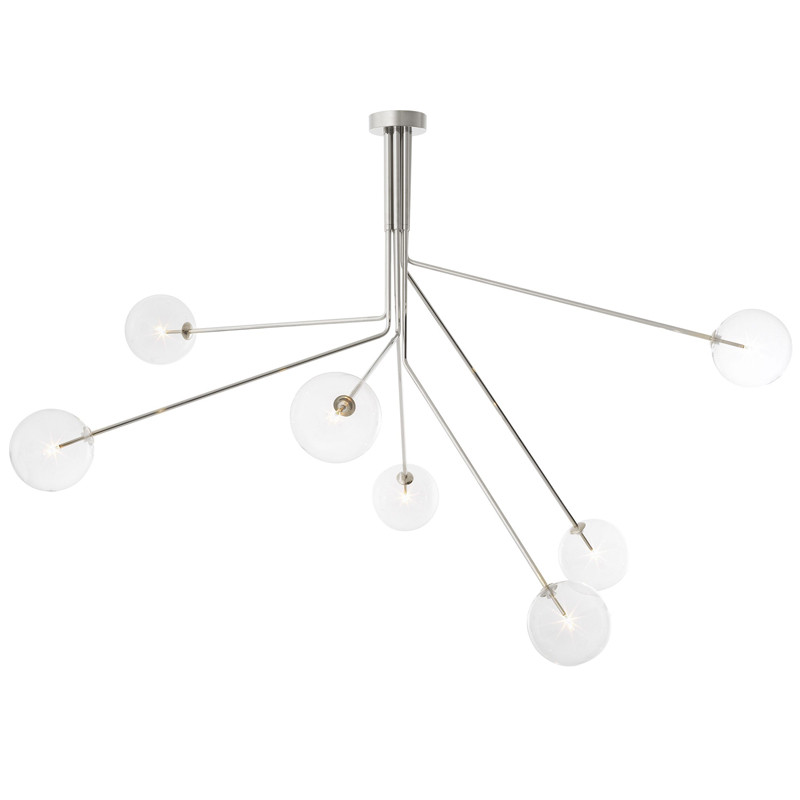Люстра Eichholtz Chandelier Topaz Nickel