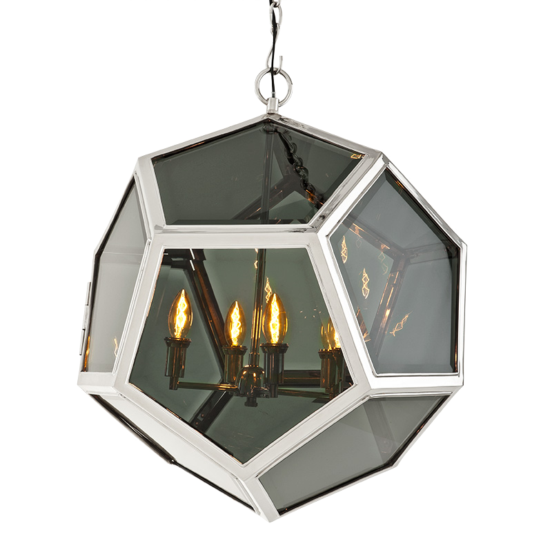 Люстра Eichholtz Lantern Yorkshire Nickel L