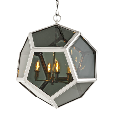 Люстра Eichholtz Lantern Yorkshire Nickel L