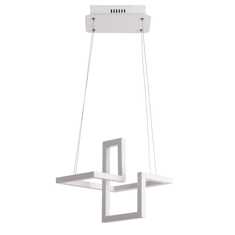 Люстра Esther Geometric White Chandelier III