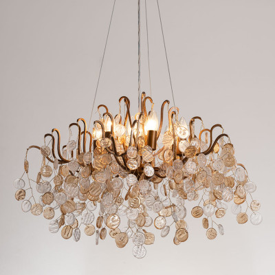 Люстра FAIRYTREE Chandelier Amber Pendants 80