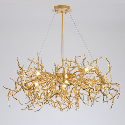 Люстра Felicite Gold Branches Chandelier