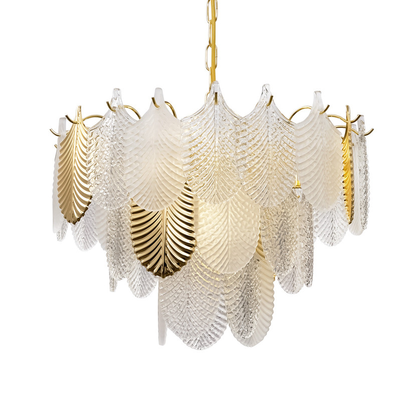 Люстра Feyar Gold c Рельефным Стеклом