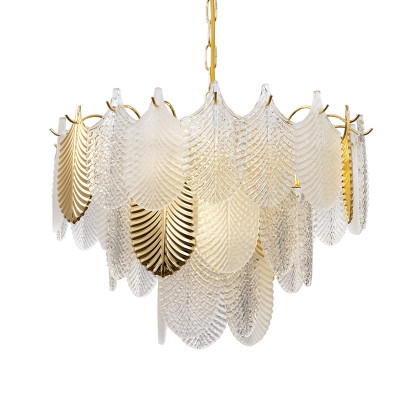 Люстра Feyar Gold c Рельефным Стеклом