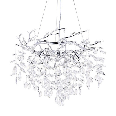 Люстра Floes Silver Хрустальная