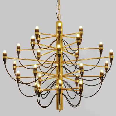 Люстра Flos 2097 30 Brass Gold by Gino Sarfatti