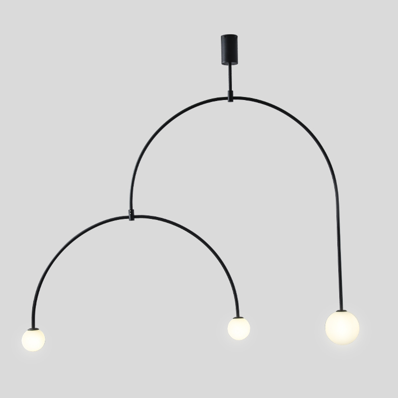 Люстра Fontana Amorosa Three Black