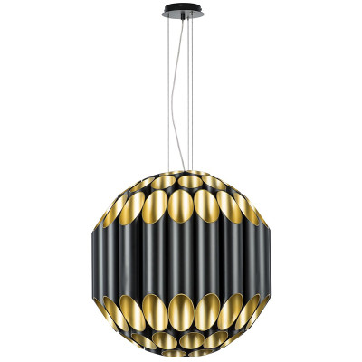 Люстра Garbi Black Pipe Organ Chandelier 80