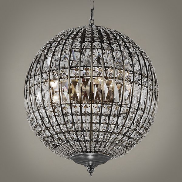 Люстра Gatsby Sphere Chandelier Silver