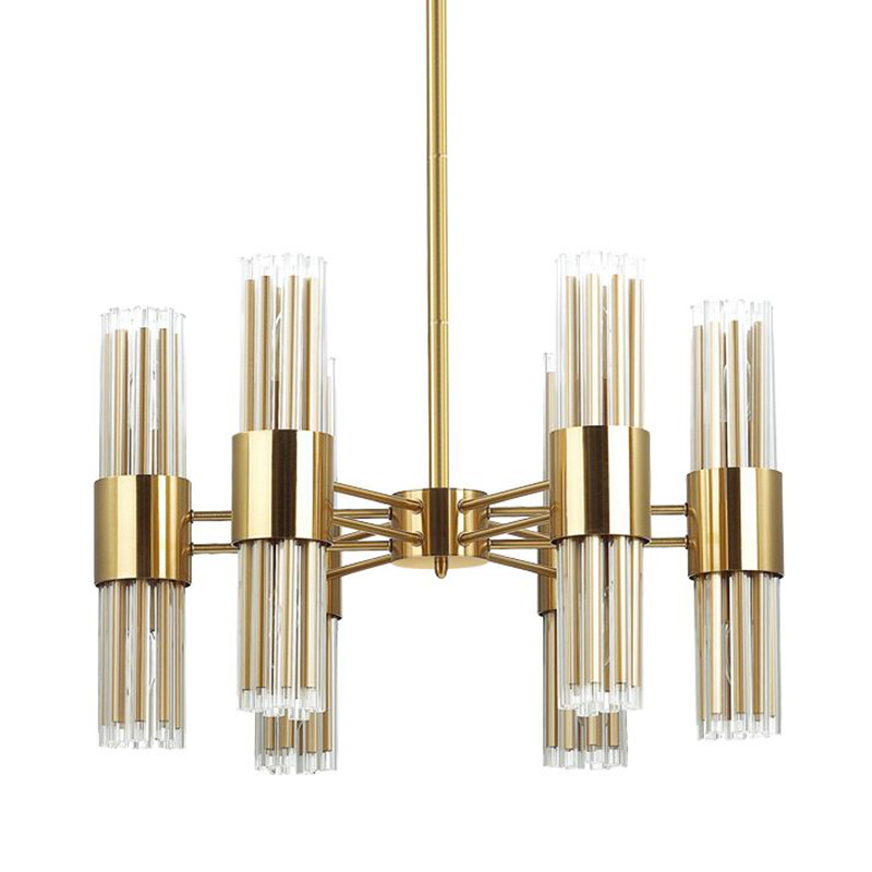 Люстра Gladwin Glass Tubes Chandelier