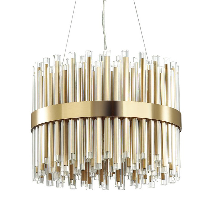 Люстра Gladwin Round Glass Tubes Chandelier