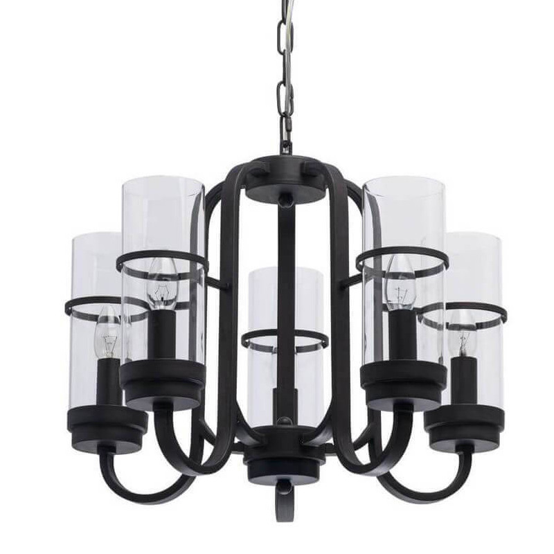 Люстра Glass Beaker lamps 5
