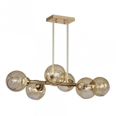 Люстра Glass Bubble Chandelier Brass