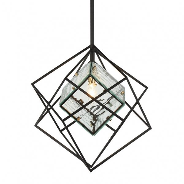 Люстра Glass Cub Pendant 40