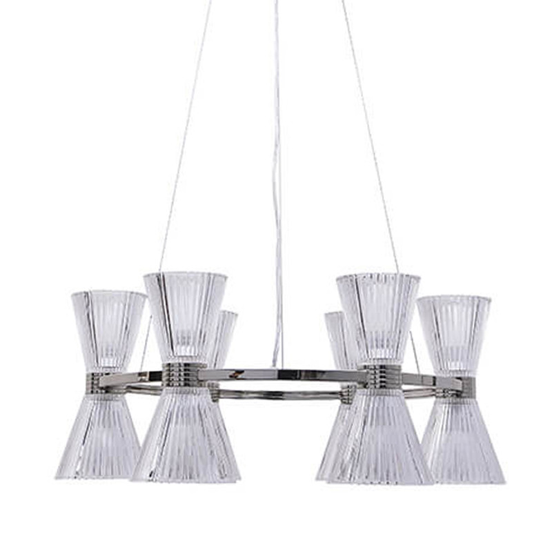 Люстра Glass Horn Light matt nickel 65