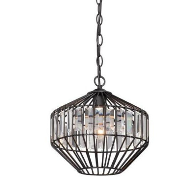 Люстра Glass Plate Pendant #6 Black