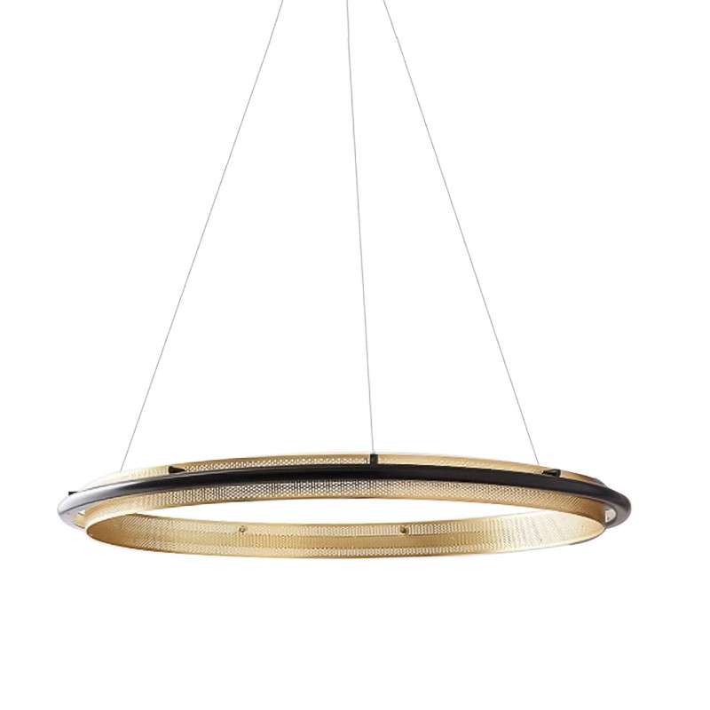 Люстра Gold ring horizontal pendant
