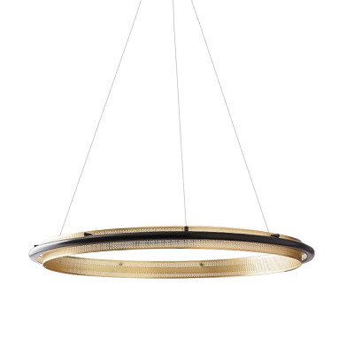 Люстра Gold ring horizontal pendant
