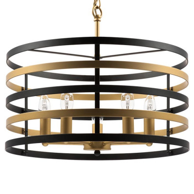 Люстра Gold Stripes Chandelier 5
